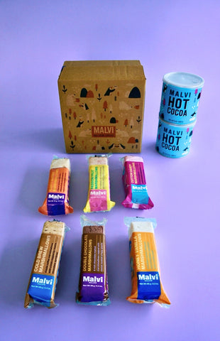 Malvi Hot Cocoa & Marshmallow Gift Sets